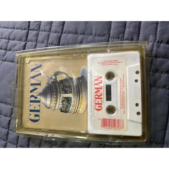 The Learning Curve German Language Cassette Tapes 1 and 2